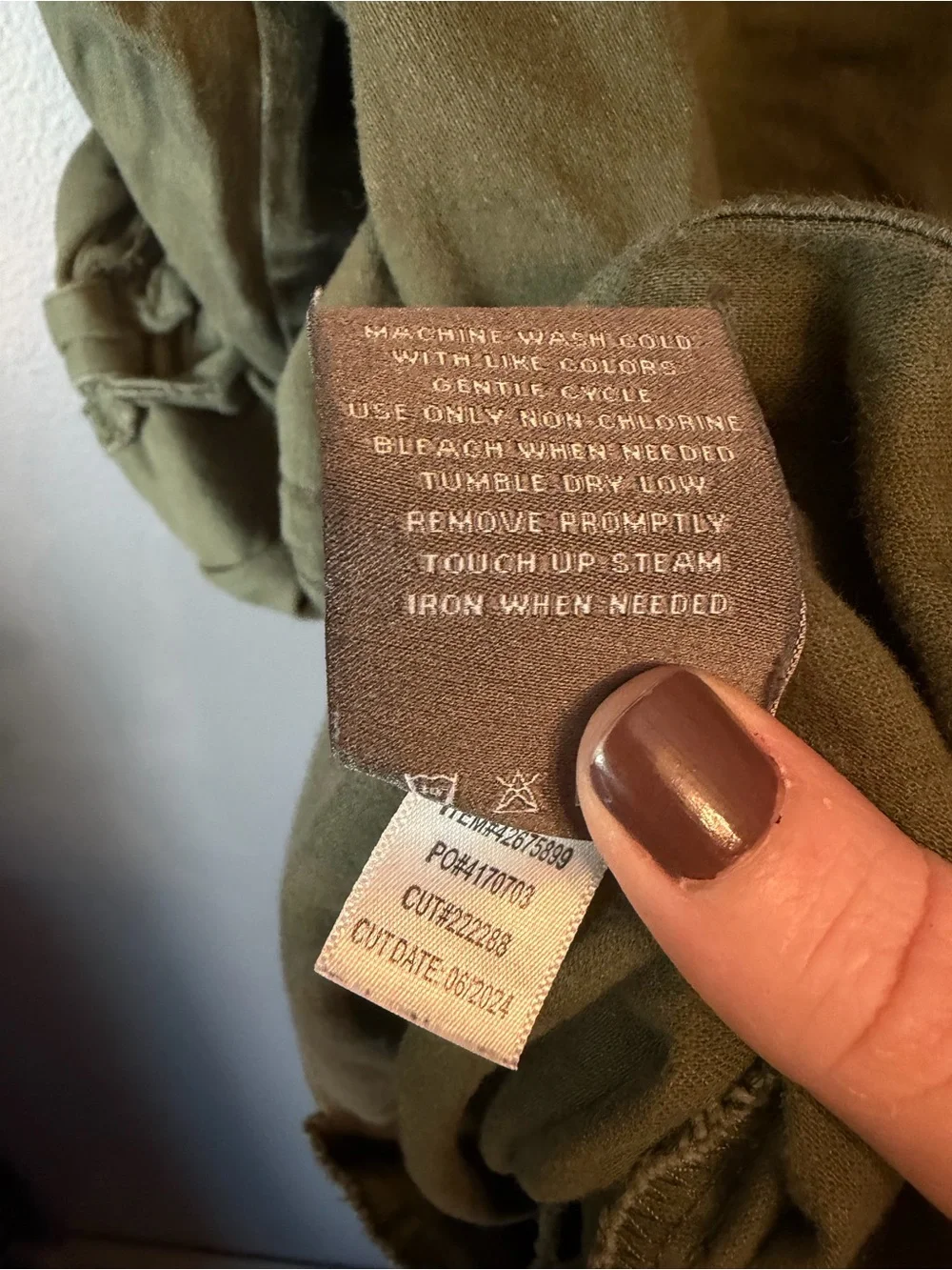 Torrid Olive Utility Jacket Size 3
